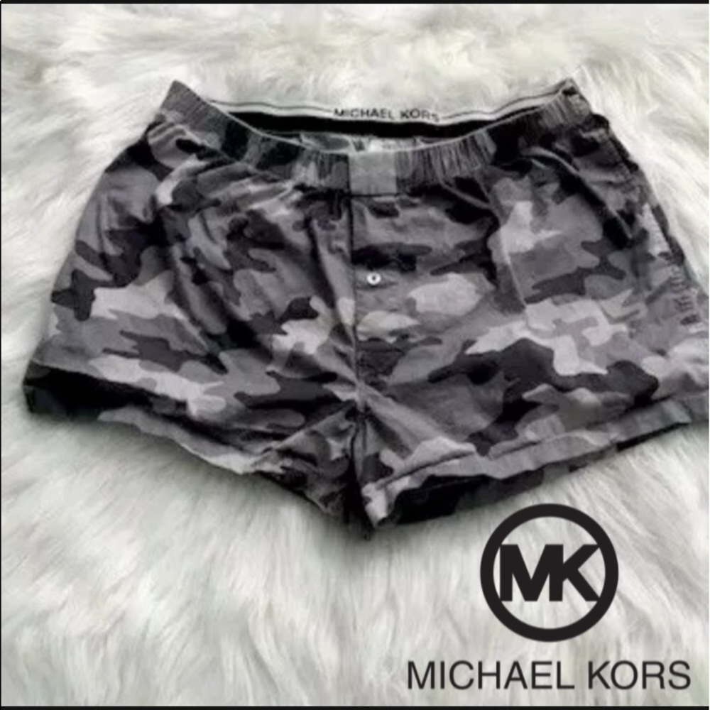 🔥Michael Kors Gray Camouflage Boxers